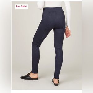 NWT Spanx Faux Suede Leggings PETITE